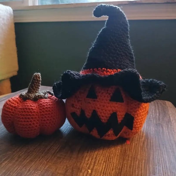 Mini Witch Hat Pattern Crochet With Hat Halloween With Hat Halloween ...