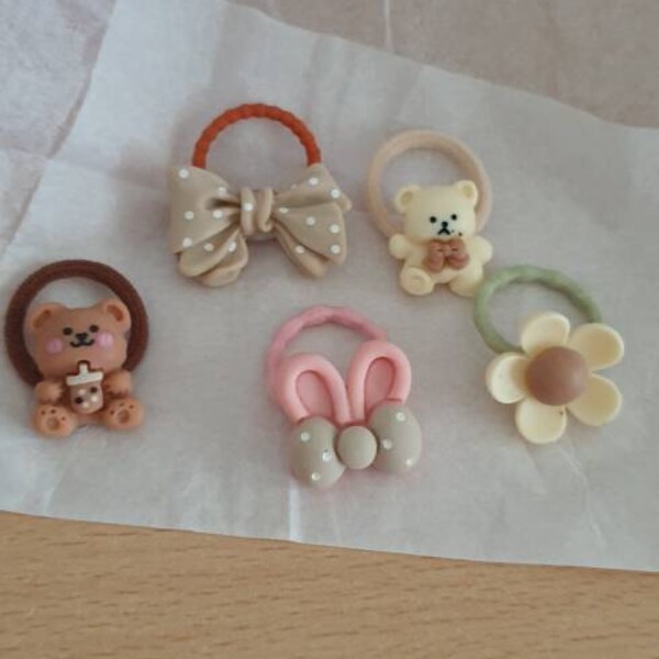 Red - Butterfly Fab Artwork Tik-Tak Hair Clip for Kids (Set of 2) 03 main image 1