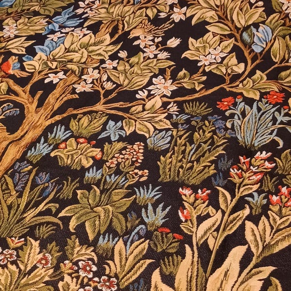 Swans on Lake Tapestry Wall Hanging Landscape Wildlife Scenery Wall Art