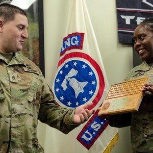 Wooden Keyboard Themed Going Away Plaque