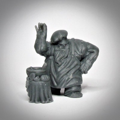 Dwarf Gravedigger Miniature for Dungeons & Dragons Tabletop - Etsy