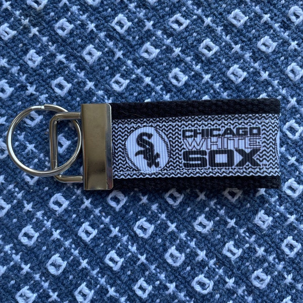 Thin Blue Line, Police & Fire Keychain / Ribbon Keychain / Ribbon ...