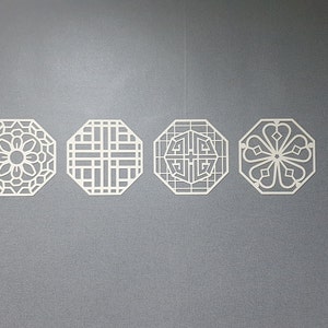 Korean Pattern Wall Decor Korean Traditional Wall Art Korea Wood Wall ...