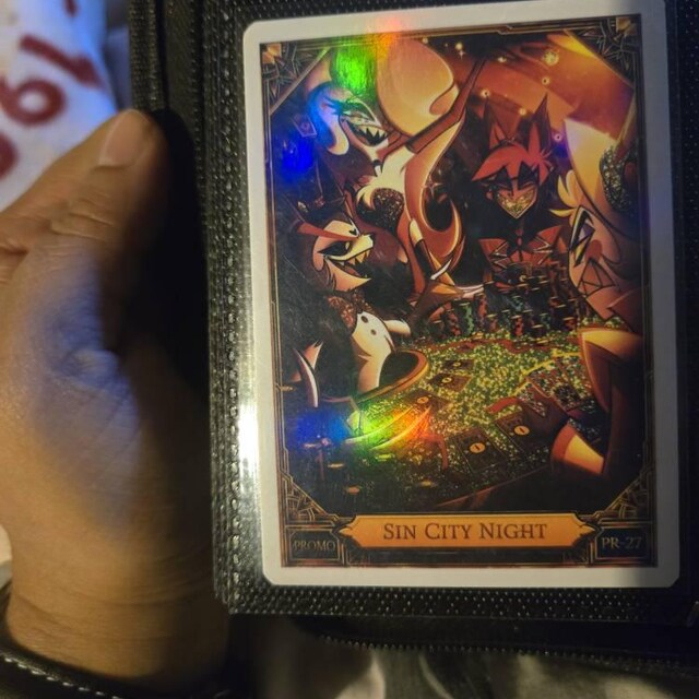 Hazbin Hotel Custom Fan Art Trading Card: Sin City Night PREORDER
