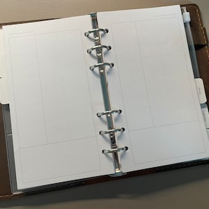 Planner Dividers A5 Printable PDF, PNG Editable Side Tab Template ...