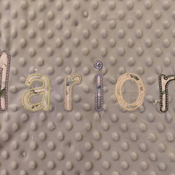 Jared Plain Letter Applique Alphabet Monogram Font Machine Embroidery ...