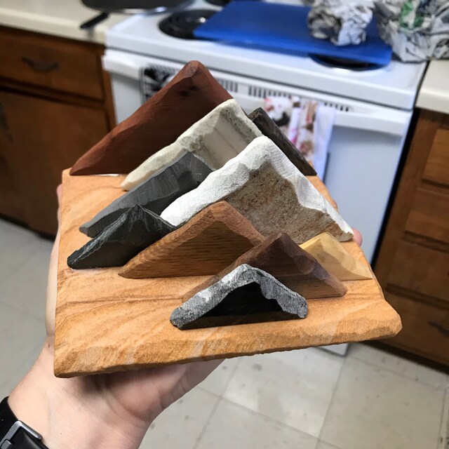 Custom wood rock & glass products with style by Griffinwooddesign