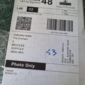 Gabrielle added a photo of their purchase