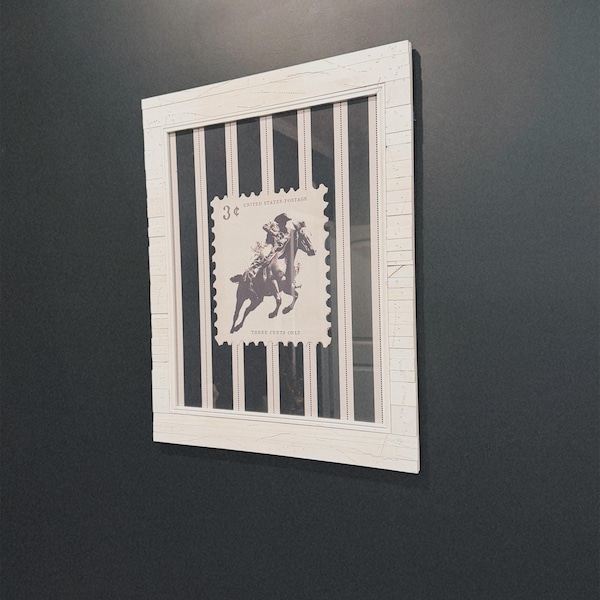 Vintage Striped Rodeo Print Western Bedroom Poster Cowboy Wall Art ...