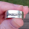 Children Artwork Ring • Personalized Kid Drawing Ring in Sterling ...