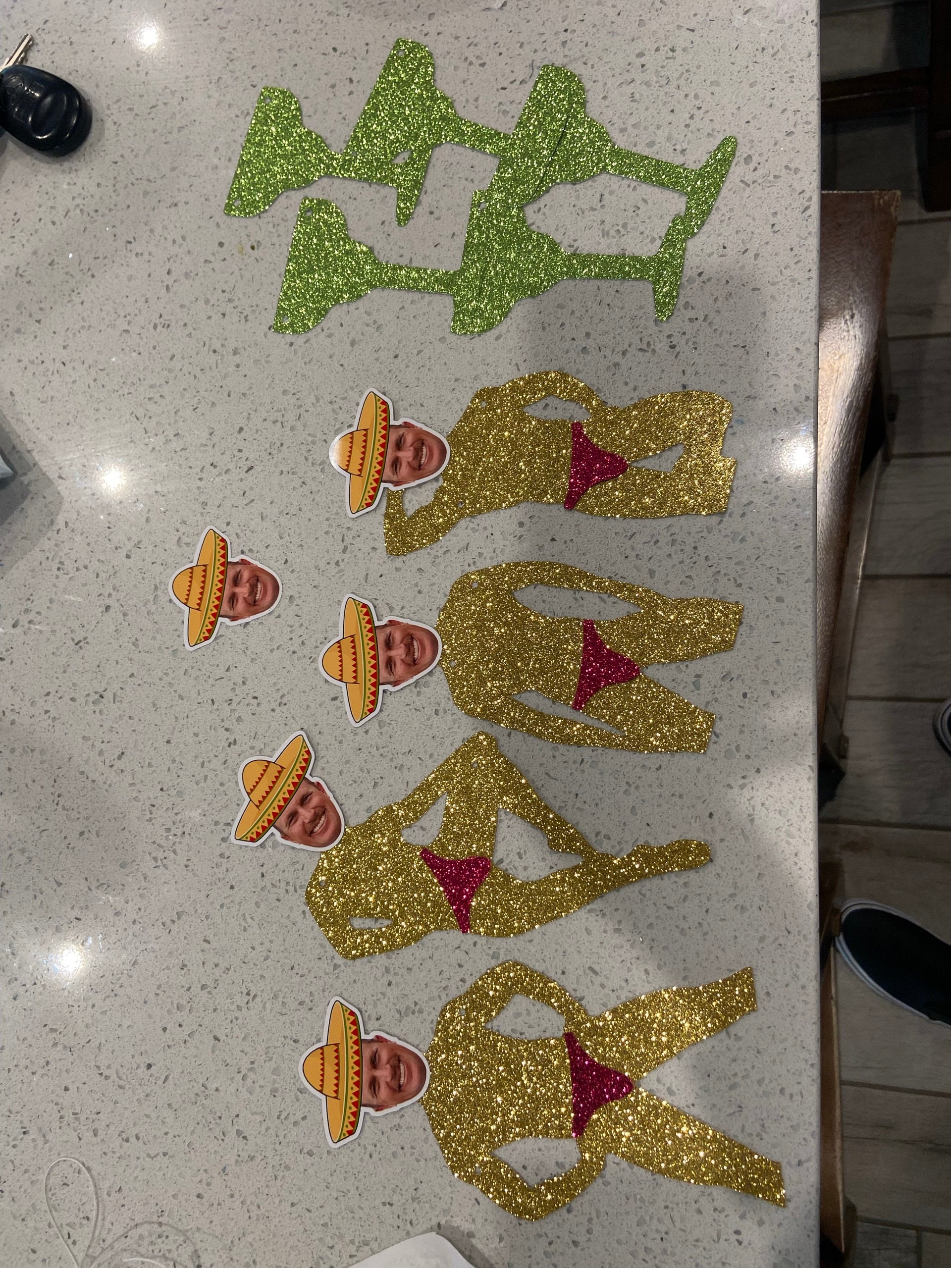 Margs and Matrimony Bachelorette Party Groom Face Banner, Groom Head Sombrero Dancer Decor, Margarita Bachelorette Party Mexico Bachelorette