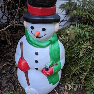 Blow Mold Replacement Carrot Nose for a 40 Snowman From Empire or ...