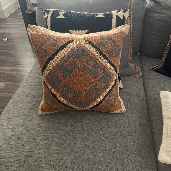 Crimson Navajo Quilted Sofa Cover NCU0LDH765