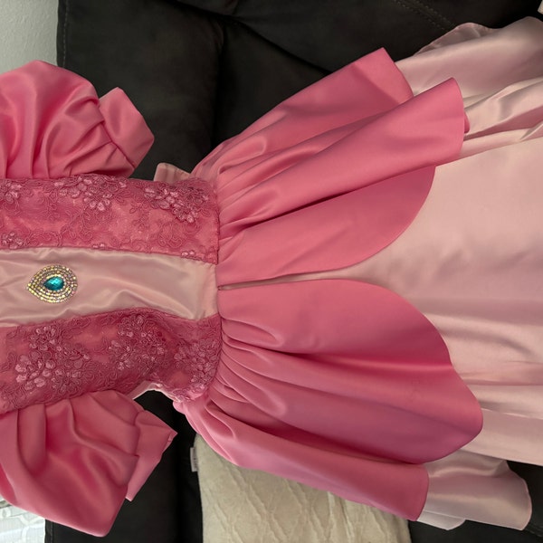 Esma Peach Girl Party Wear Dress main image 1