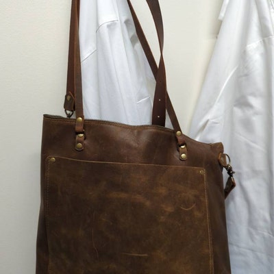 Waxed Canvas Tote Canvas Tote Bag Crossbody Bag Large - Etsy