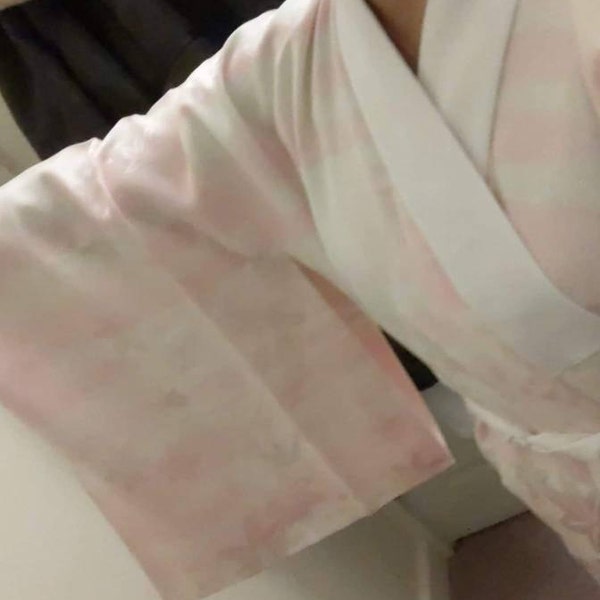 Japanese KIMONO Silk Kimono Gown Robe Vintage ,length 156cm 61.4inch - Etsy