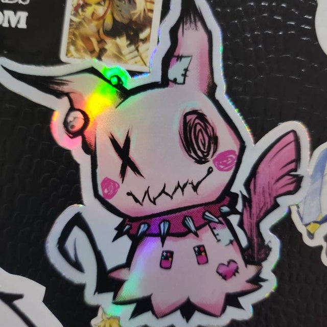 Mimikyu Inspired Vinyl Stickerweirdcore Pokemon -  Hong Kong