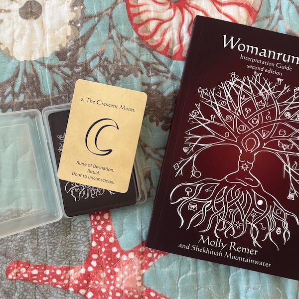 Womanrunes Interpretation Guide, Book AND Card Set (divination, Oracle ...