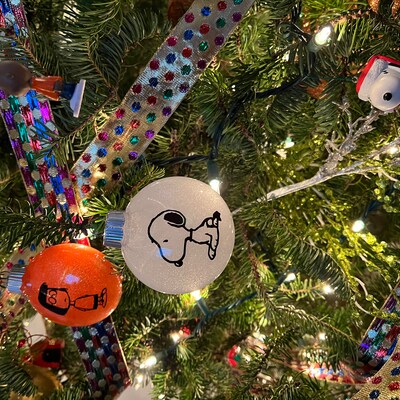 Peanuts Gang Christmas Ornaments Set 2 - Etsy