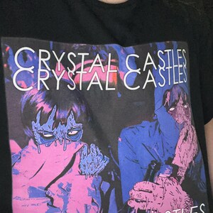 Crystal Castles ユニセックス Tシャツ - ミュージックバンド