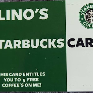 Personalised Novelty Starbucks Metal Gift Card L Any Name Personalised Gift  Card L Novelty Gift Card L Shimmery Glitter Metal Card L Metal - Etsy