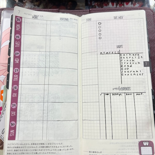Hobonichi Weeks Date Covers || Various Colors || Removable Matte ...