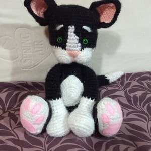 Amigurumi Cat PATTERN Cat Crochet Pattern Pdf Tutorial Tom the Cat - Etsy