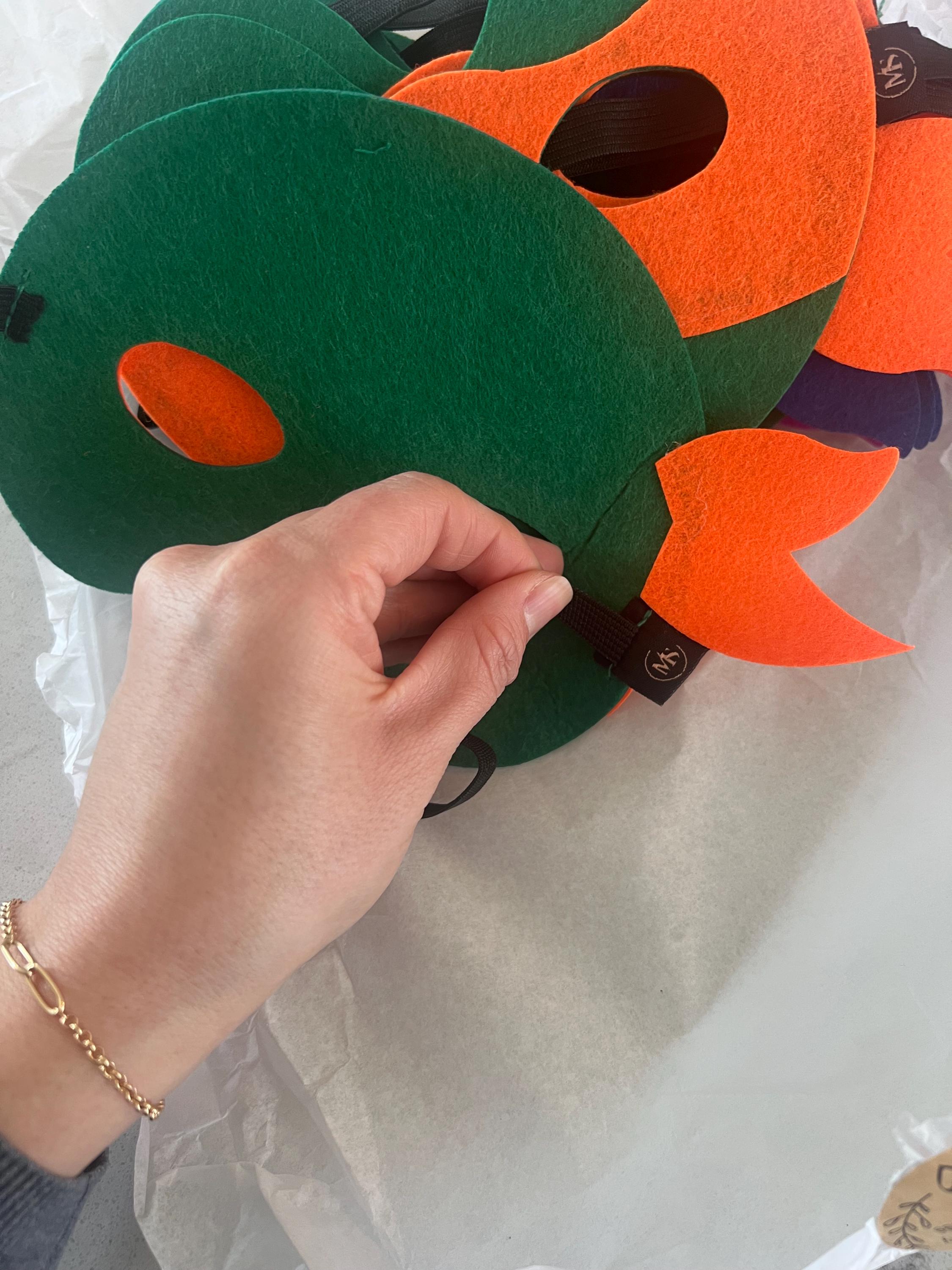 Inspired Ninja Turtle  Masks