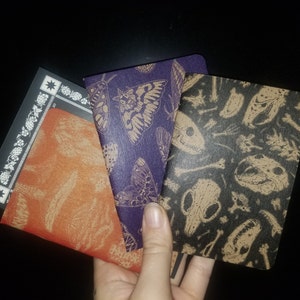 Natural Pattern Variety Pack Blank Pocket Notebooks - Etsy