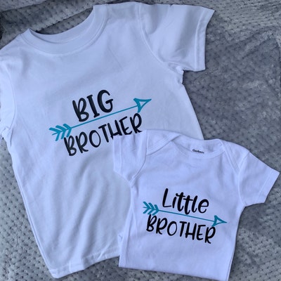 Big Brother Little Brother SVG Cut File - Etsy