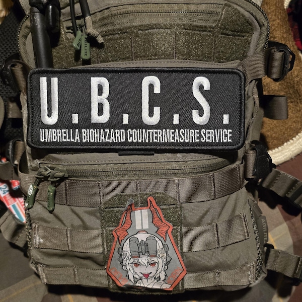 CTSFO Embroidery Patches 4x10 And 2x5 Hook In Back Silver - Foto 9