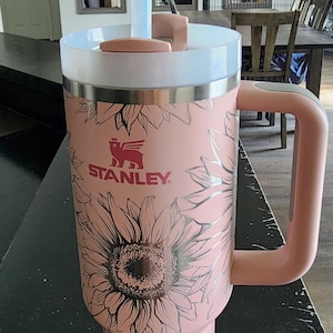 Pageant Title 40oz Stanley Style Tumbler W/ Handle 