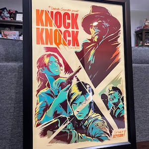 KNOCK KNOCK Video Game Poster Art, Knock Knock, Video Game Poster ...