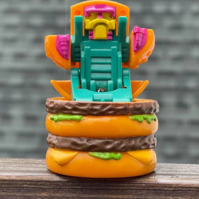 Vintage 1987 Mcdonald's Big Mac Changeables Toy - 1980s Happy Meal