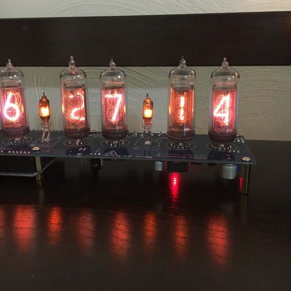 Nixie Clock on IN-14 Tubes With Shield NCS314 V2.2 With Arduino (uno or ...
