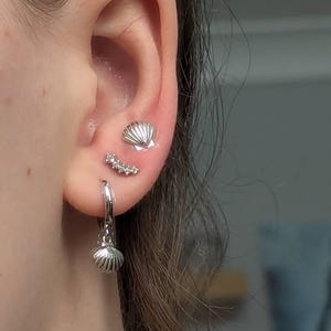 Review photo by Meg for Alona Seashell Studs
