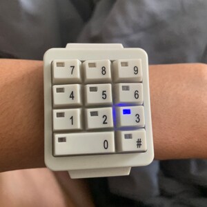 Click Keypad Watches, LED LCD Digital Unisex Unique Special Gift