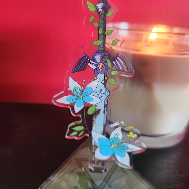 Master Sword Pedestal Acrylic Standee | Legend of Zelda: Breath of