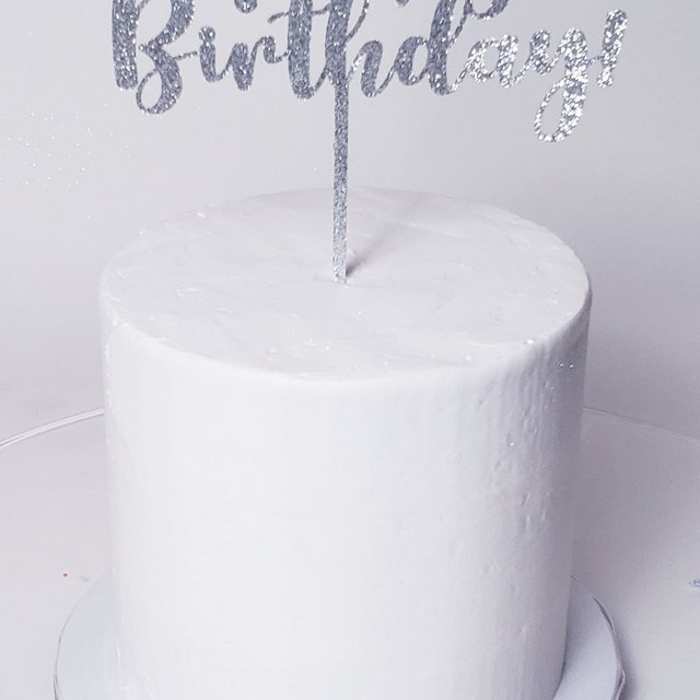 Happy Birthday Love Cake Topper Acrylic Sheets For Cricut Birthday Party  Decoration Supplies KD1 From Santi, $0.24