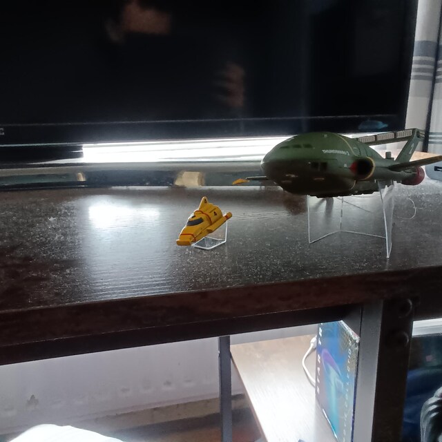 Thunderbirds 2 & 4 Display Stand | 2025 F.A.B Collection Corgi