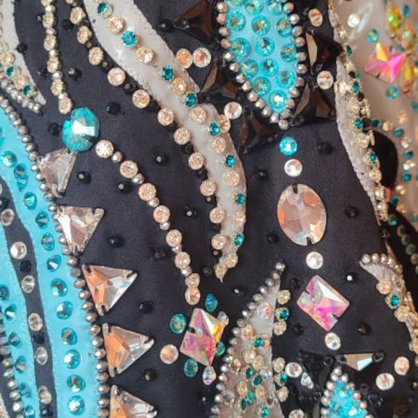 Western show shirt for horsemanship veste d'équitation pour femmes
