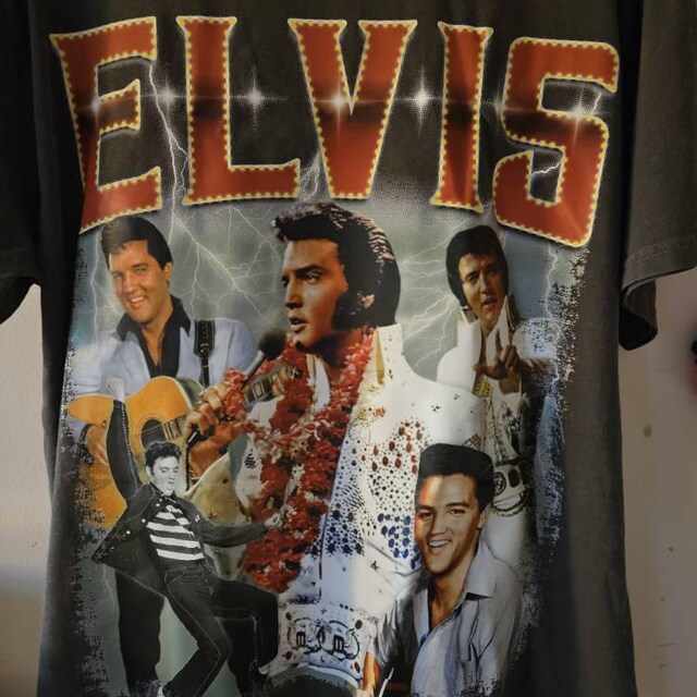 Elvis 90s Vintage Shirt, King of Rock T-shirt, Elvis Presley Tee