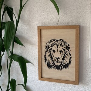 Creative Lion Stencil Designs for DIY Art, SVG, DXF