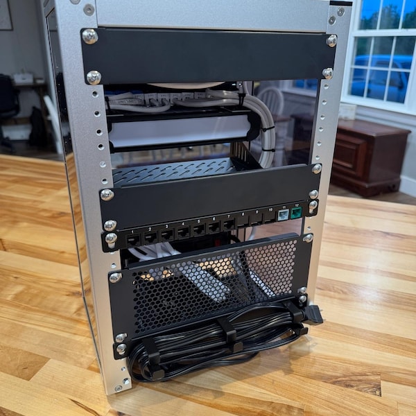 10in 1U Rack Mount Fits Unifi Usw-flex-2.5g-8-poe and Usw-flex-2.5g - 8 ...