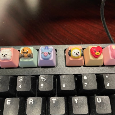 BTS Keycaps - Etsy