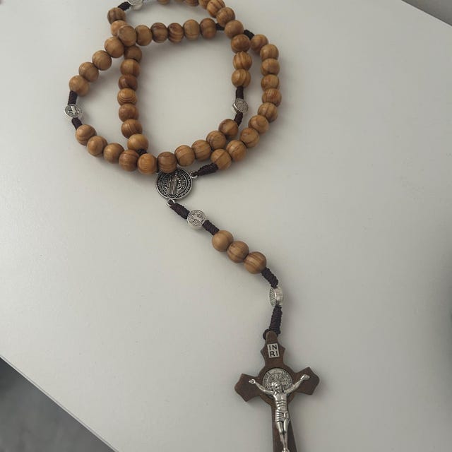 Black Pearl Rosary Beads. Prayer Beads. Rosaries, Catholic