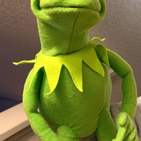 Kermit Rods Kermit’s Cousin Professional Hand and Rod Puppet Replica - Etsy