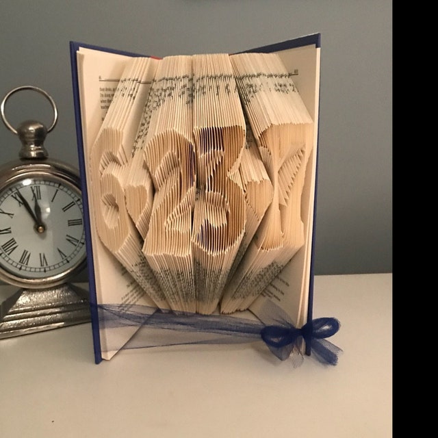 Anniversary Date Folded Book