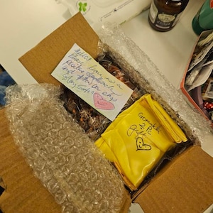 Sean added a photo of their purchase