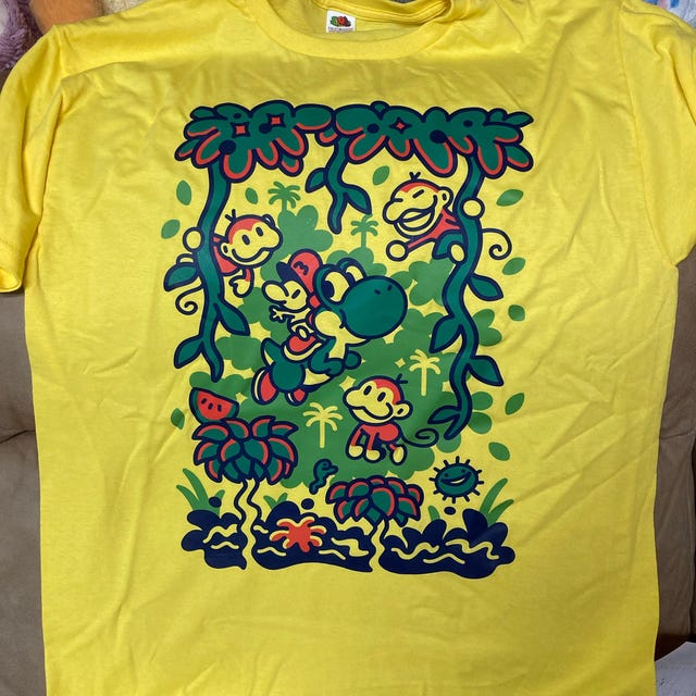 ヨッシーアイランド モンキージャングル Tシャツ